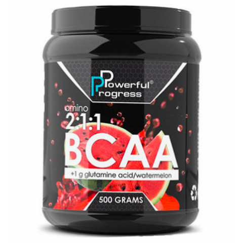 BCAA 2:1:1 + Glutamine - 500g Watermelon 100-56-0406096-20 фото