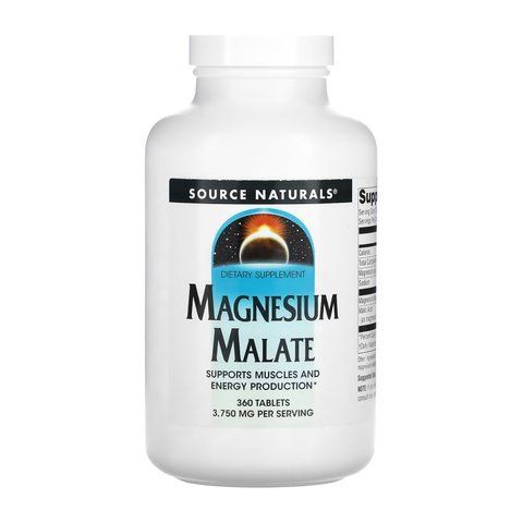 Magnesium Malate 1250mg - 360 tabs 2023-10-2683 фото