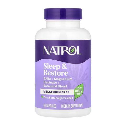 Sleep & Restore Melatonin Free - 60 caps 2023-10-6240 фото