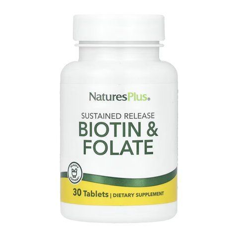 Biotin & Folate - 30 tabs 2023-10-6825 фото
