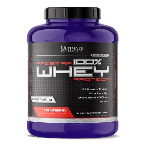 Prostar Whey 5.28lb - 2390g Strawberry 2022-10-0862 фото
