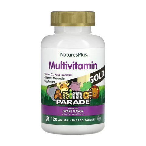 Children&rsquo;s Gold Multivitamin - 120 tabs Grape 2023-10-4407 фото