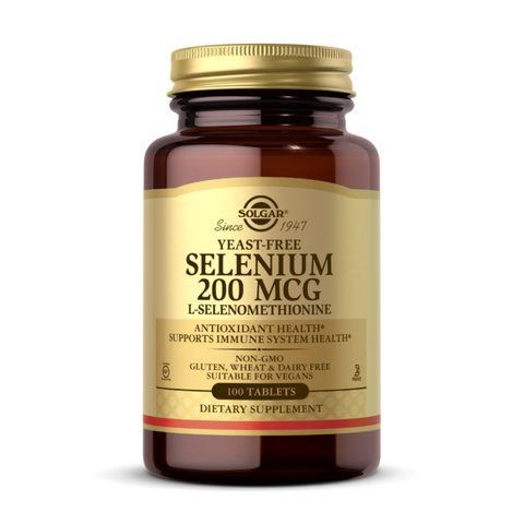 Yeast-Free Selenium 200mcg - 100 tabs 100-32-4559958-20 фото