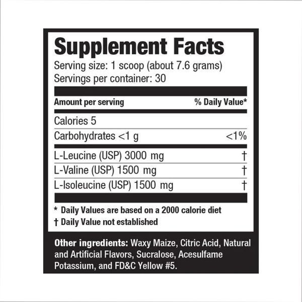 BCAA Powder 12000 - 228g Orange 2022-10-0803 фото