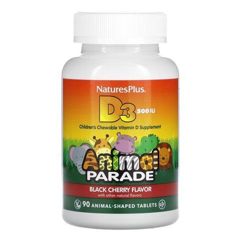 Kids Vit D3 Chewable 500 IU - 90 tabs (Пошкоджена банка) 2023-10-7966 фото
