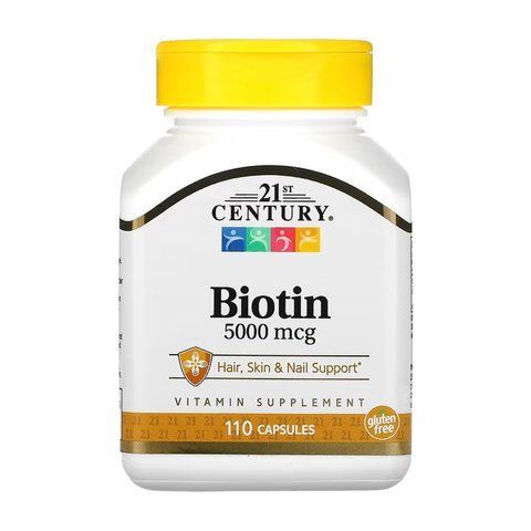 Biotin 5000 mcg - 110 caps 2023-10-7076 фото