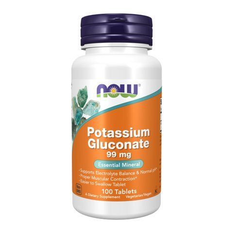 Potassium Gluconate 99mg - 100 tabs 2022-10-0040 фото