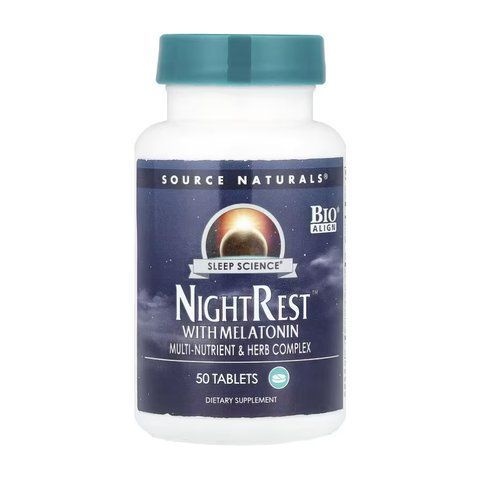 Sleep Science&reg; NightRest&trade; with Melatonin - 50 tabs 2023-10-4609 фото