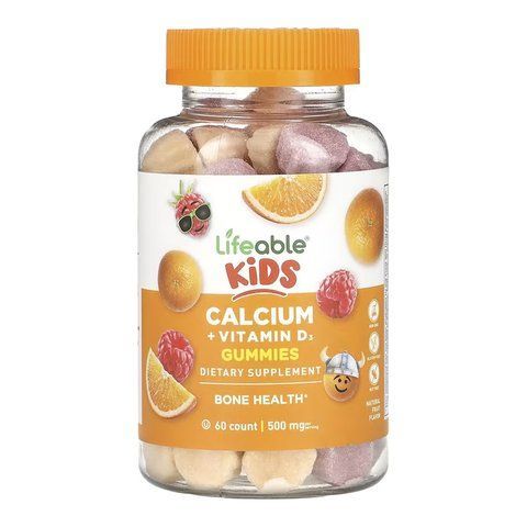 Calcium + Vitamin D Kids - 60 gummies 2023-10-7269 фото