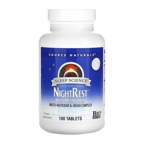 Sleep Science&reg; NightRest&trade; with Melatonin - 100 tabs 2023-10-4610 фото