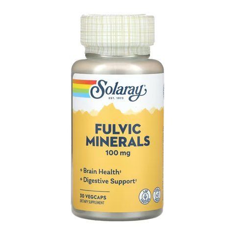 Fulvic Minerals 100mg - 30 vcaps 2023-10-7162 фото