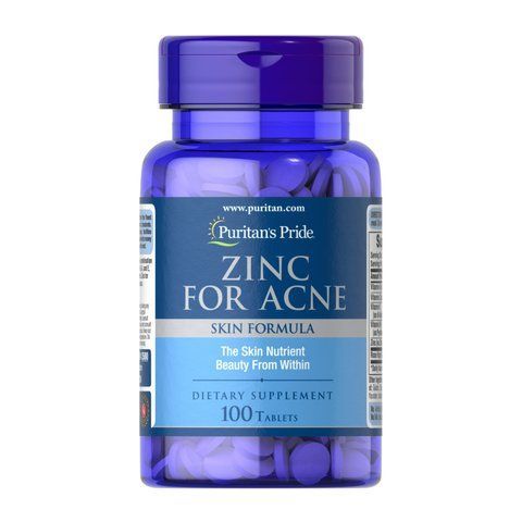 Zinc for Acne - 100 tab 100-34-1438512-20 фото